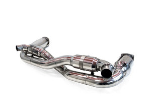 Exhaust Sports System for Porsche 997TT 07>> with 200 CELL CATS - DesignTek - 99711300980, 997113009BX, 99711301080, 997113010BX, 99711102680